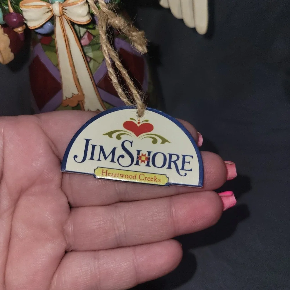 Jim Shore 2011 Glorious Garland Christmas Angel Figurine Heartwood #4023457